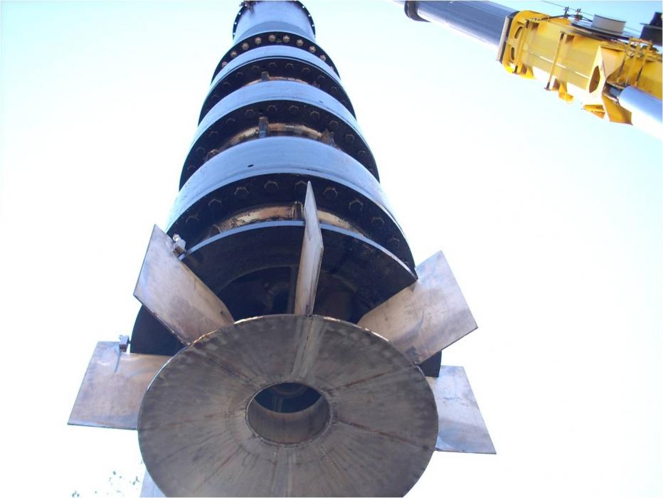 2,000 HP Vertical Turbine Install